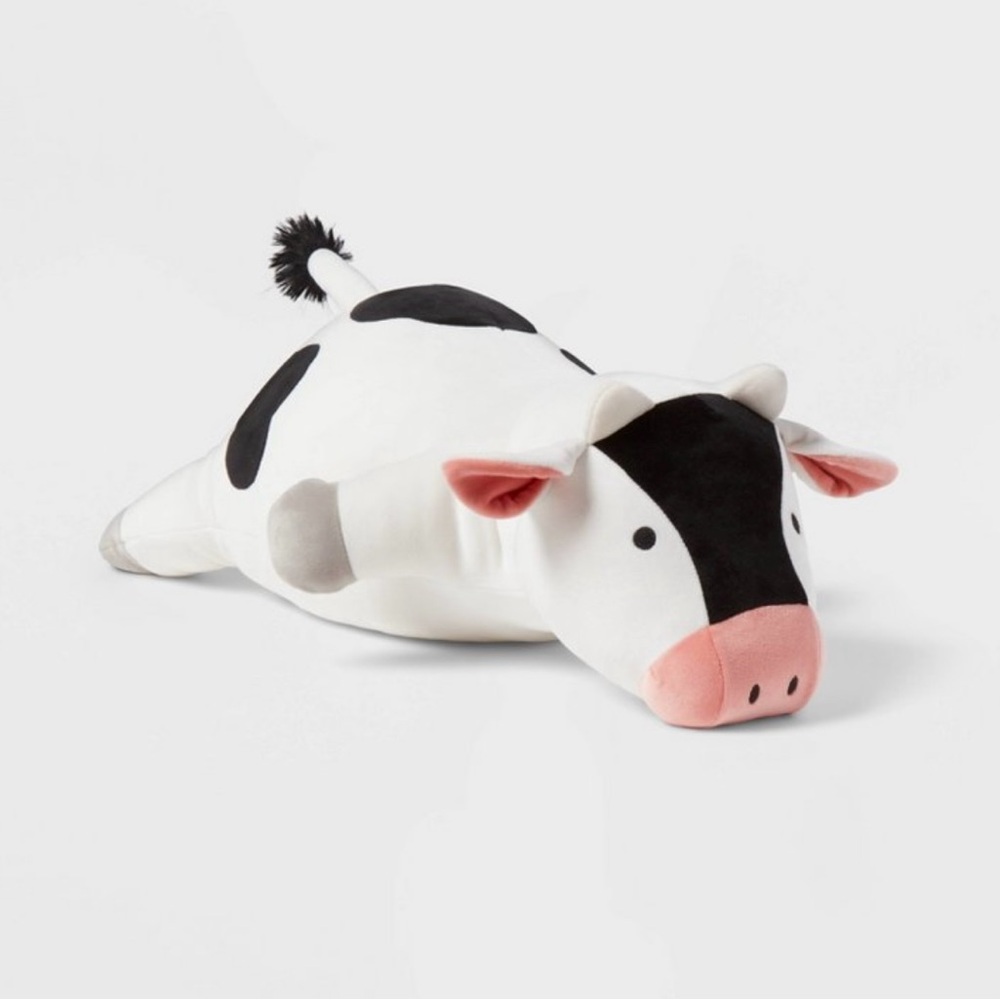 New! NWT. Cow Weighted Plush - Target Pillowfort
